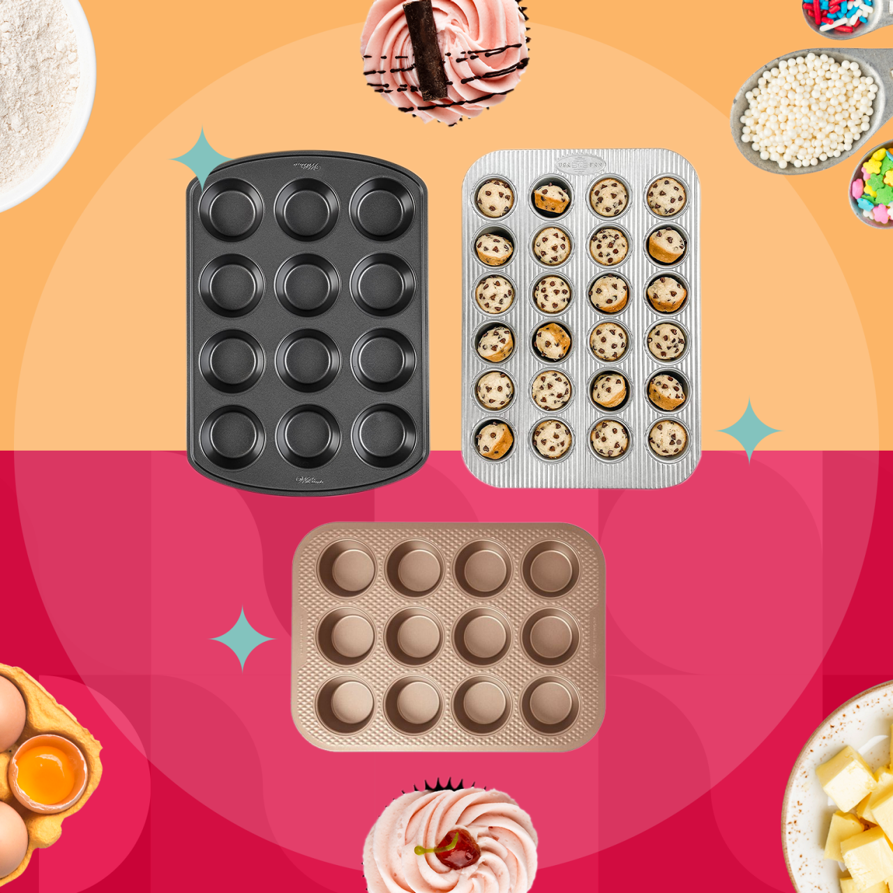 5 Best Cupcake and Muffin Pans 2024 Reviewed Shopping Food Network